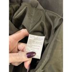 Jones New York Jacket Womens XL Gray Green Microfiber Full Zip Faux Fur Photo 8