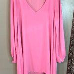 Lovers + Friends  Flowy Mini Dress Open Long Sleeves Size Medium Photo 0