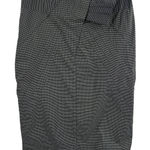Eva Franco Matsuko Skirt Plaid Pleat Detail Size 6 New‎ Black Photo 0