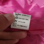 Magenta swiss dot crochet trim chiffon babydoll dress size medium Photo 8