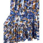 MISA Los Angeles Misa Los Angles Alia Smocked Dress in Blue Pansy Size XS Photo 9