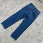 Mother Women’s The Tomcat Jeans High Rise Straight Leg in Three Little Ships 27 Blue Photo 5