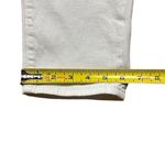 7 For All Mankind Women’s Josefina Skinny Boyfriend Distressed White Jeans Sz 29 Photo 11