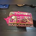 Vera Bradley Floral Pink and Purple Wallet Photo 5