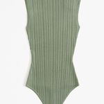 Abercrombie & Fitch Abercrombie Glossy Slash Bodysuit Photo 0