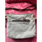 Womens Crossbody Myra Bag with Faux Fur and Patterned Fabric Brown Photo 4