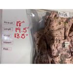 Madewell Sophia Top Bouquet Floral XS Pink Smocked Puff Sleeve Cottage Ruffle Photo 5