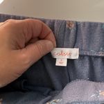 Colsie Blue Floral Sweatpants Joggers Size S Comfortable Lounge Bottoms Photo 3