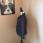 Gap  Belted Puffer Coat Women's Size Small Petite Flinted Gray Photo 8