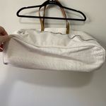 Mud Pie  Bride Tote Bag with Tan Handles Photo 4