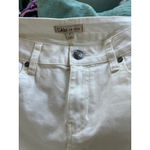 CAbi Women's  White Straight Leg Jeans Size 8 Photo 1