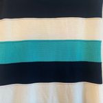 Milly  Women's Multicolor Striped Scoop Neck Knit Sleeveless Sweater Dress Sz Med Photo 4