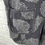 Dahlia Cupcake print vest lagenlook pockets Black size Large Photo 5