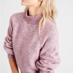 Banana Republic  Space-Dyed Purple Sweater Photo 1