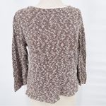 Oona Short Sleeve Sweater Boat Neck Made in New England Sz M Size M Photo 6