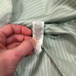 Banana Republic Seafoam Green Work Office Fitted Longsleeve Shirt Women Small Photo 6