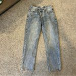 Princess Polly Crossover Fly Denim Jeans SIZE 6 Photo 1