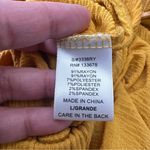 Love Tree  Summer Loving Woman’s Large Mustard Yellow Jumpsuit‎ Romper Photo 12