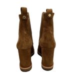 Veronica Beard AARI-2 Water-Repellent Wedge Chelsea Boots Suede hazelwood Size 9 Photo 4