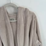 UGG  Australia Miranda Robe Moonbeam Fleece Belted Hooded Women’s XL Photo 3