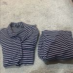 J.Crew  pajama set size Petit small  95 percent cotton EUC Photo 5