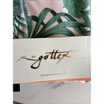 Gottex  Pastel Pink Tropical Palm Active Biker Shorts Phone Pocket Small NEW NWT‎ Photo 9