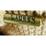 Lauren Ralph Lauren Waffle Knit Pullover Hoodie Women's Sz Medium Tan/brown Brown Photo 8