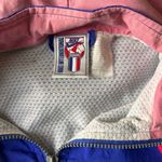 Nike Vintage 90s International Half-Zip Windbreaker Jacket Blue Pink Size M Photo 6