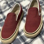 Vans Classic Slip-on Burgundy Size Women 6.5, Men 5.0 Photo 5
