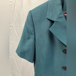 Le Suit Vintage 2Piece Pant Suit Double Breasted High Waist Rayon Womens size 10 Photo 3