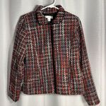 Christopher & Banks  Jacket-Multi-Color Full Zip w/ front pockets Women’s sz Sm Photo 0