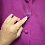 Oscar de la Renta *flawed* Fuchsia Blazer Size 14 Photo 11