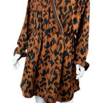 Umgee  Size XL Animal‎ Print V- Neck  Tunic Boho Lightweight Blouse Dress Photo 0
