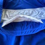 Under Armour Cobalt Blue and White Trim Dri Fit Running Shorts Size Small Photo 3