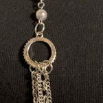 Paparazzi  Silver Contemporary Cadence Necklace Set Photo 1