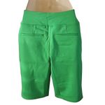 Belle by Kim Gravel Women’s Ponte Bermuda Shorts – Lush Green Size 2 NWOT Photo 2