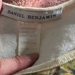 90s Daniel Benjamin MD cropped ruffle sleeve water Hawaii top Size M Photo 3