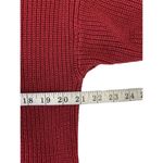 Divided Women’s Knitted Burgundy Sweater Photo 4
