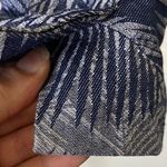 Anthropologie Cartonnier Navy Fern Brocade Smart Suit Jacket Womens Size 10 Blue Photo 14