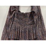 Rebecca Vallance Blossom Plisse Long Sleeve Mini Dress US 4 NWOT Photo 3