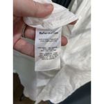 Reformation NEW  Tavi Smocked Linen Dress in white Size Small (b88) Photo 5