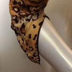 Nicola Spandex Split bell sleeve Top! Work it Girl Brown Photo 3