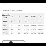 Trina Turk Sevilla Tunic Drape Sleeve Top Cover Up Dress NEW Photo 4