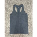 Lululemon  Swiftly Tech Racerback Tank Top Slim Fit Running Heather Black Gray 6 Photo 3