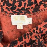 Nation Ltd  Birkin Cheetah Print Cotton Tank Top Size Large Photo 2