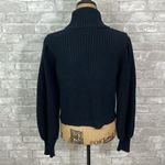 Lulus  Black Turtleneck Ribbed Sweater Photo 3