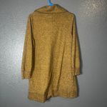 d&co Active Women’s Open Front Knit Cardigan Sweater Brown Longline Hooded Size Tan Size L Photo 1