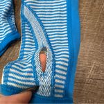 Lululemon Reversible Blue Striped Runder Under Long Sleeve Photo 7