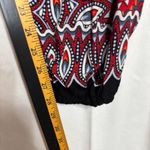Bajamath Haram Palazzo Pants Womens Sz M Black Floral Boho Hippie Festival Beach Size M Photo 6