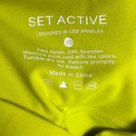 Set Active Women's XS Leggings Neon Limeade Green Sportbody Hi-Rise Sporty Photo 4